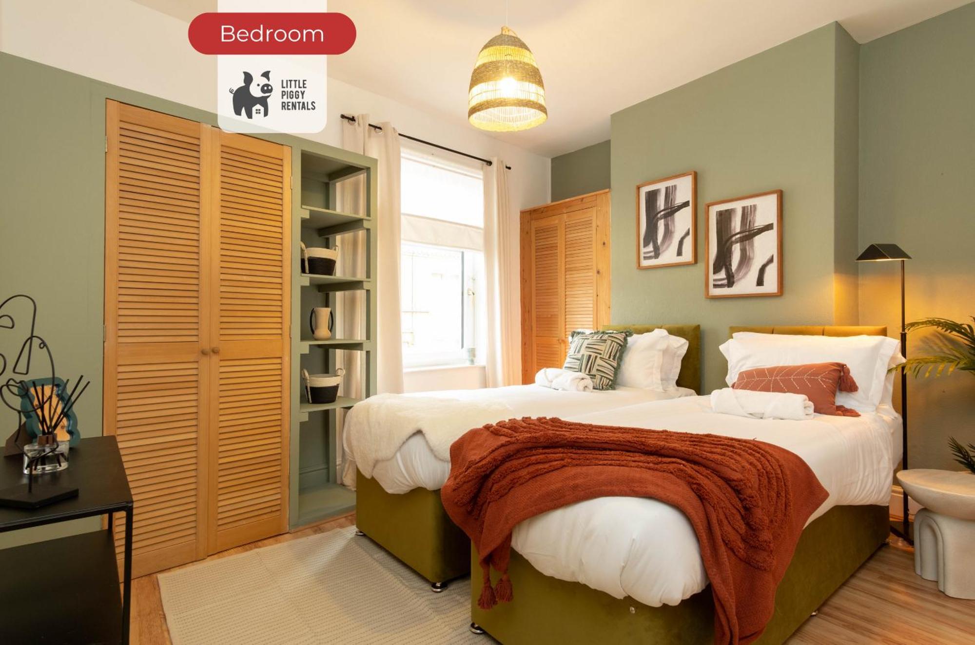 2 Bedroom Apartment By Littlepiggyrentals Short Lets & Serviced Accommodation Leicester With Wi-Fi, Free Parking & Outdoor Area Pokoj fotografie